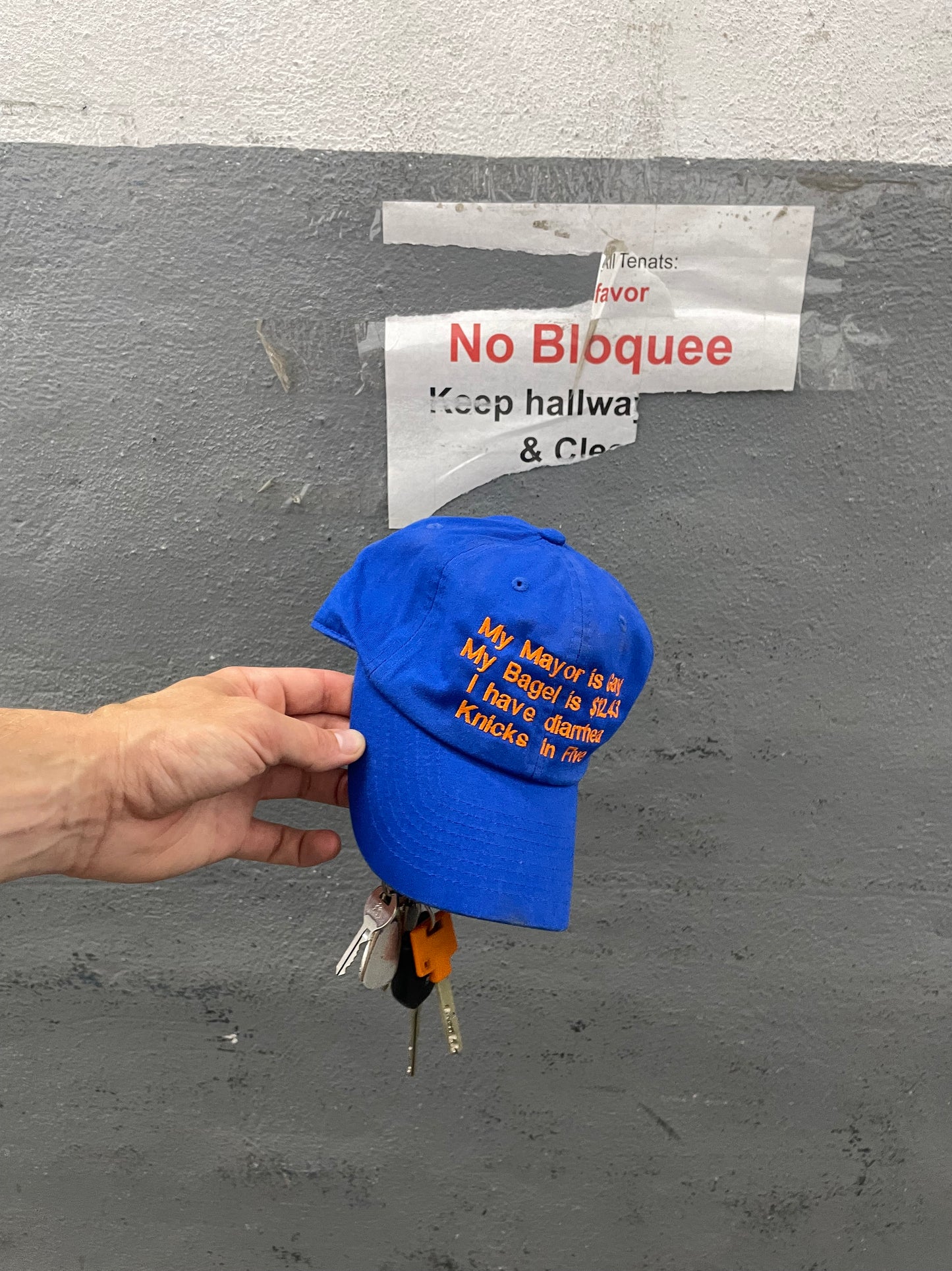 KNICKS HAT