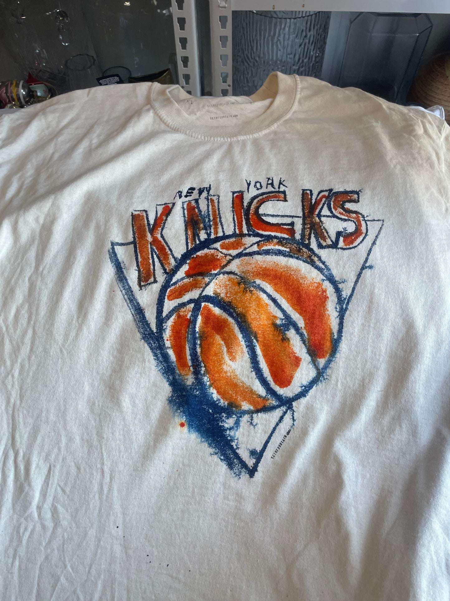 KNICKS handpainted shirts 1/1